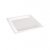 12 grandes assiettes milan en plastique blanc 24 cm